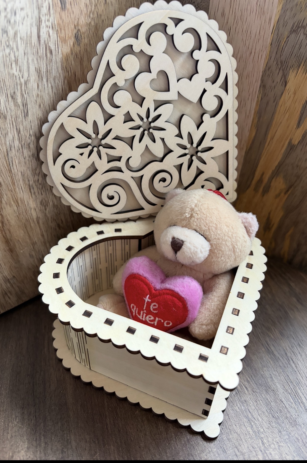 Cajas regalo personalizadas en madera
