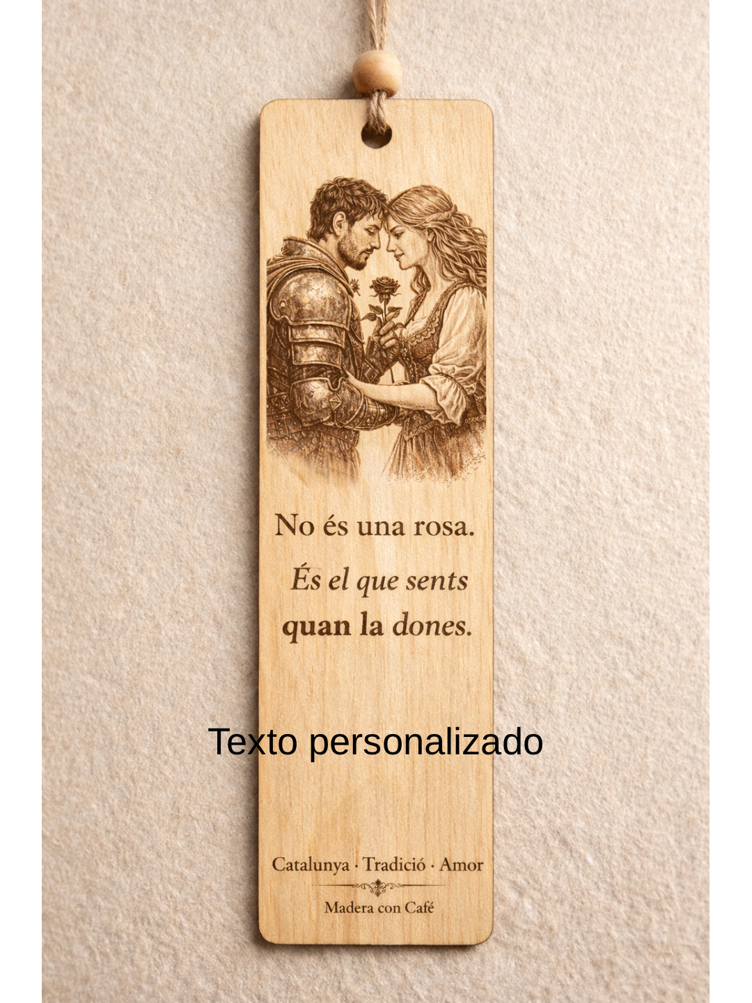 Marcapáginas Sant Jordi personalizados